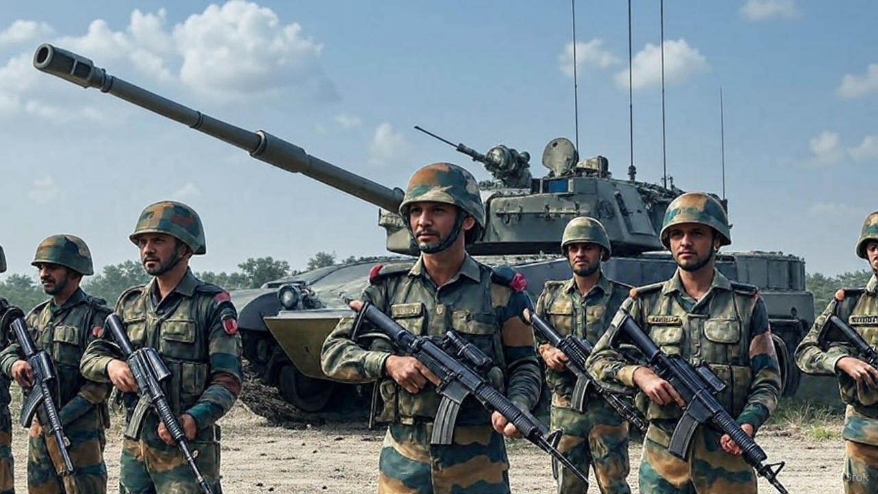 युद्धाभ्यास ‘राम प्रहार’: टैंक, तोप और मशीन गन का सटीक तालमेल