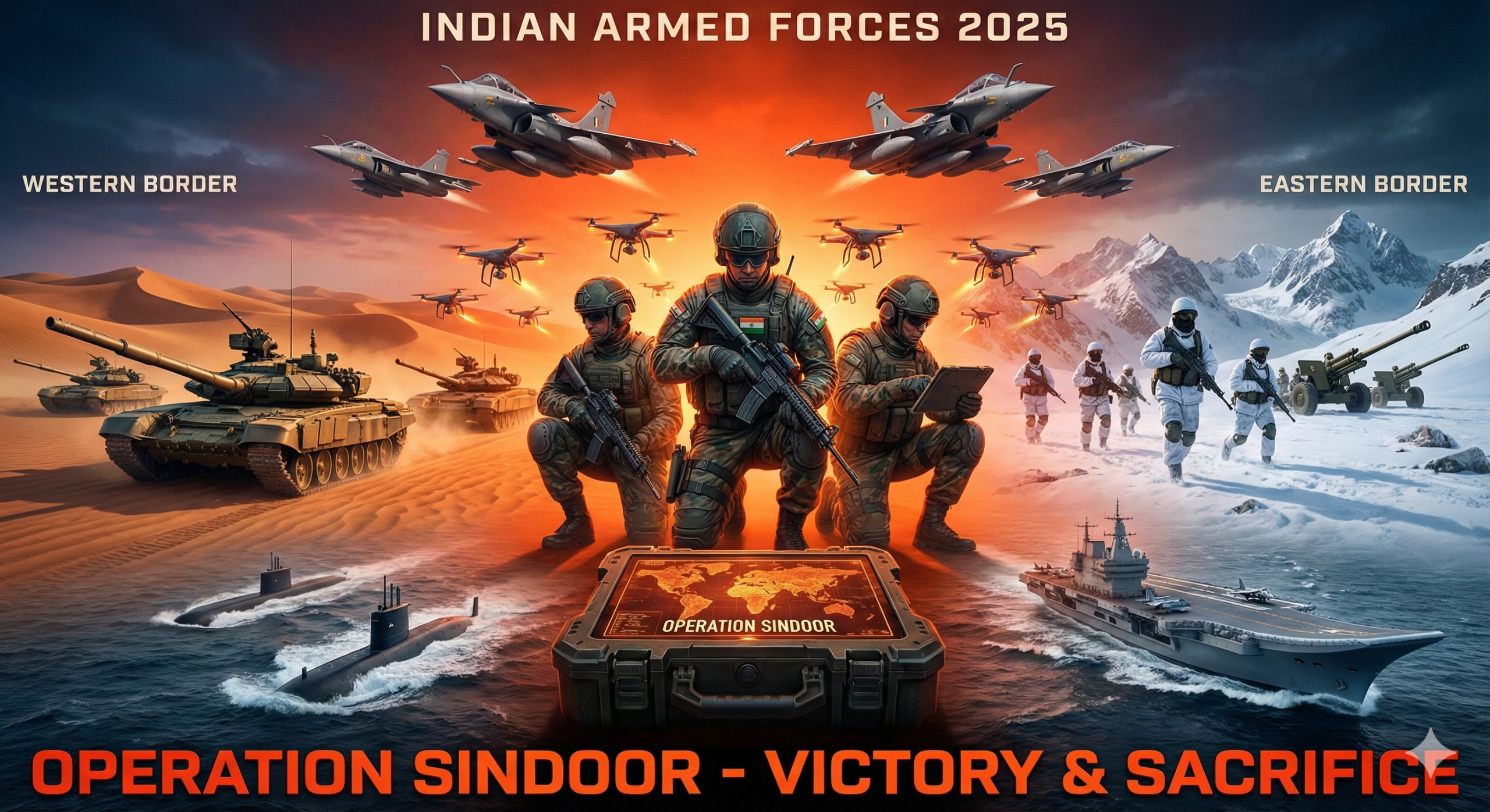 अलविदा 2025: शौर्य, शक्ति और स्वाभिमान का स्वर्णिम अध्याय, भारतीय रक्षा तंत्र का महा-विश्लेषण