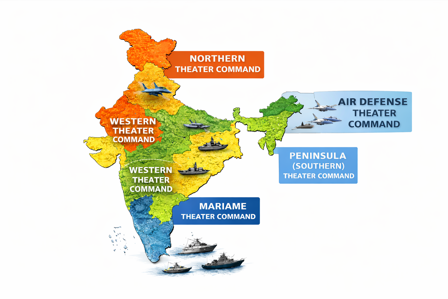 Explainer: क्या है थिएटर कमांड, कौन होगा इसका मुखिया, कैसे तीनों सेनाएं एक साथ मिलकर बनाएंगी सारी रणनीति