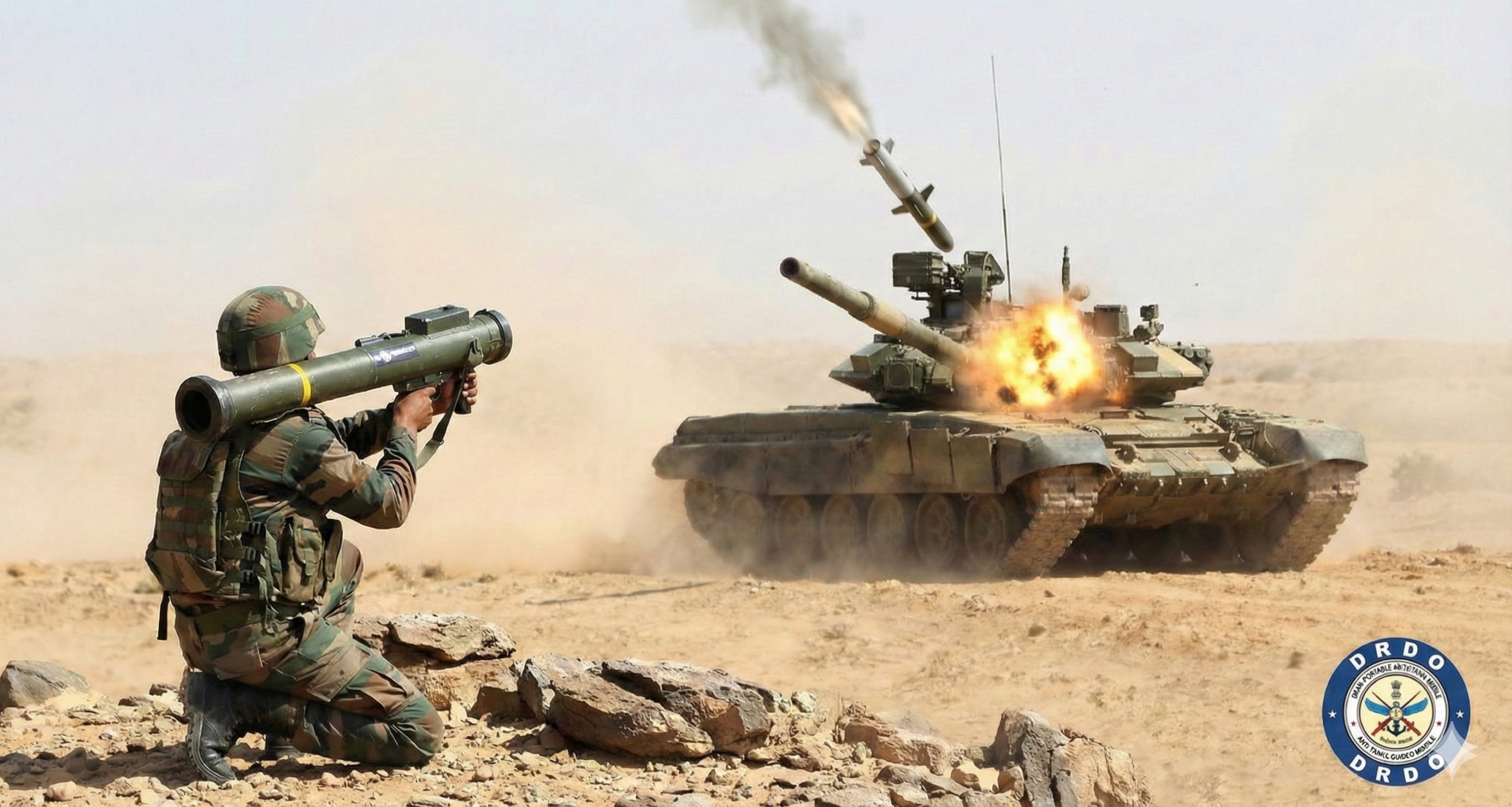 भारत ने बनाया अपना ‘स्वदेशी जैवलिन’ MPATGM: चीन-पाक के टैंकों का ‘काल’ अब भारतीय सैनिकों के कंधे पर होगा तैनात! DRDO की बड़ी कामयाबी