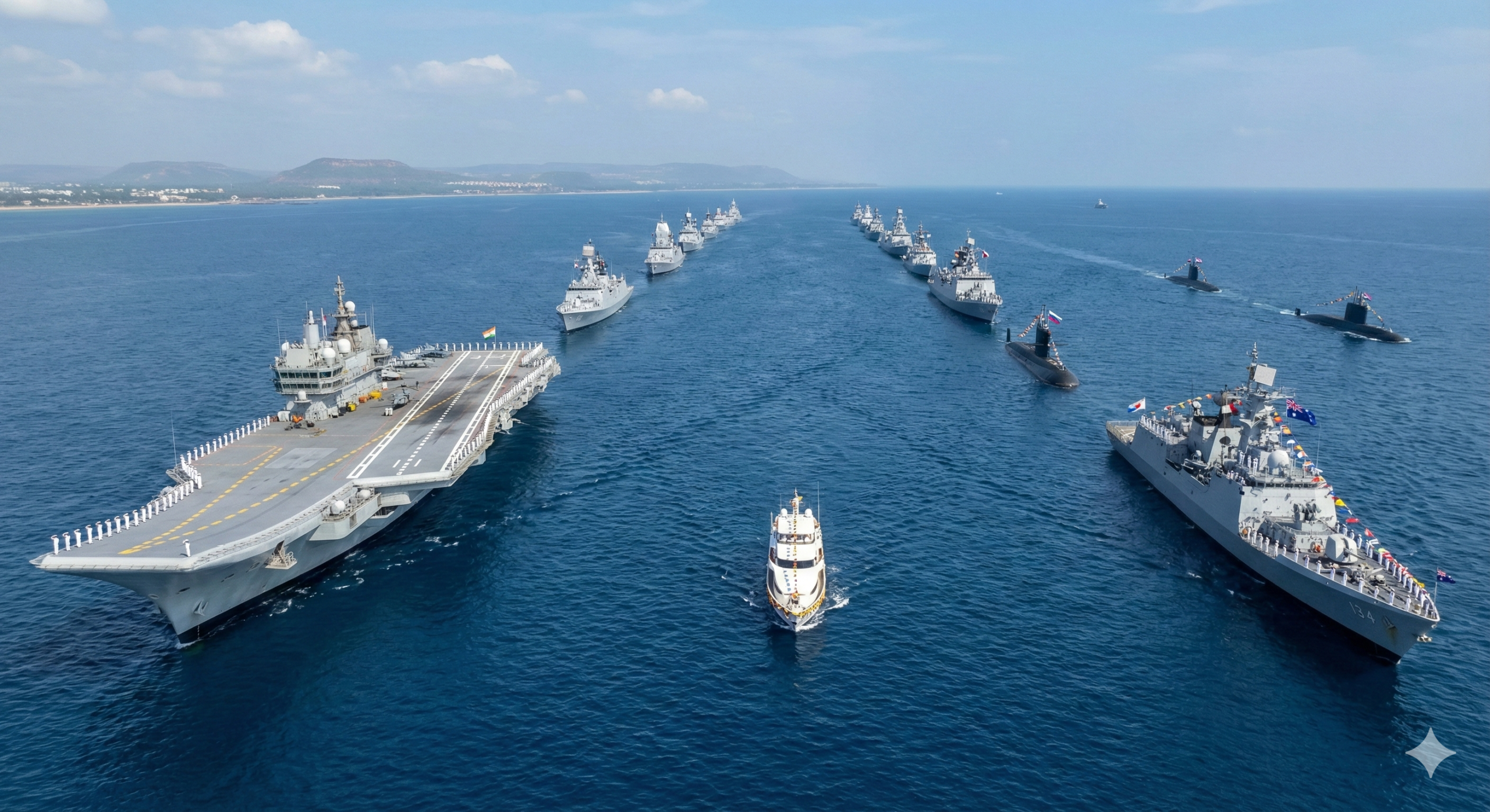 International Fleet Review 2026: चीन-पाक ‘OUT’, अमेरिका-रूस ‘IN’, विशाखापत्तनम में दुनिया देखेगी भारत का सबसे बड़ा नौसैनिक शक्ति प्रदर्शन